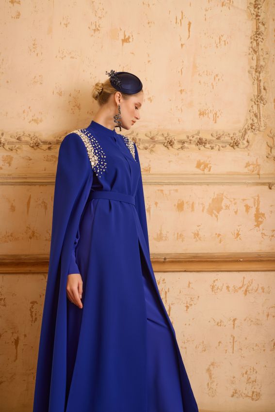 JE PARLE DRESS TAKIM GECE MAVİSİ