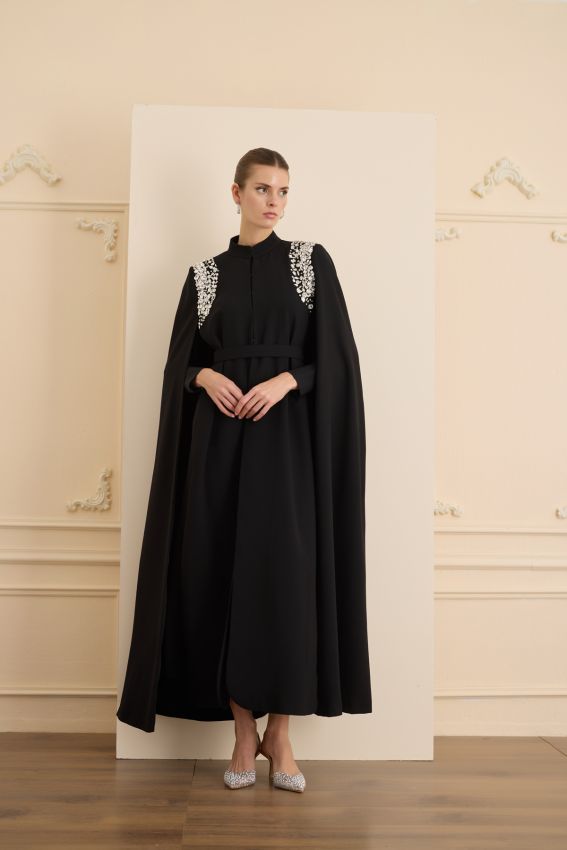 Senna - JE PARLE DRESS TAKIM SİYAH