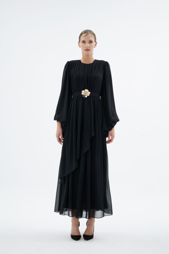  - KELLY ELBİSE SİYAH