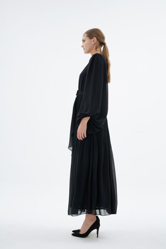 KELLY ELBİSE SİYAH