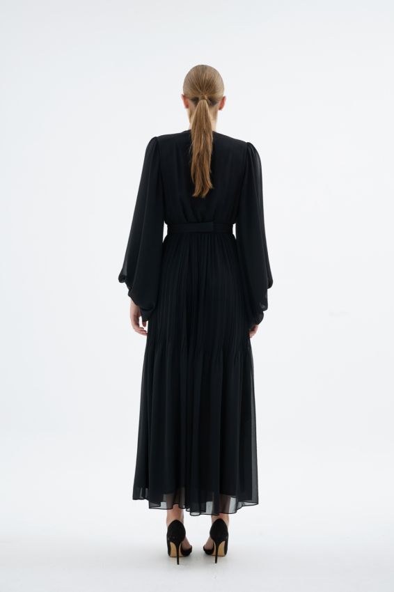 KELLY ELBİSE SİYAH