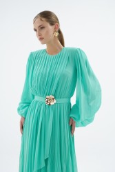 KELLY ELBİSE YEŞİL - Thumbnail