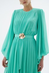 KELLY ELBİSE YEŞİL - Thumbnail