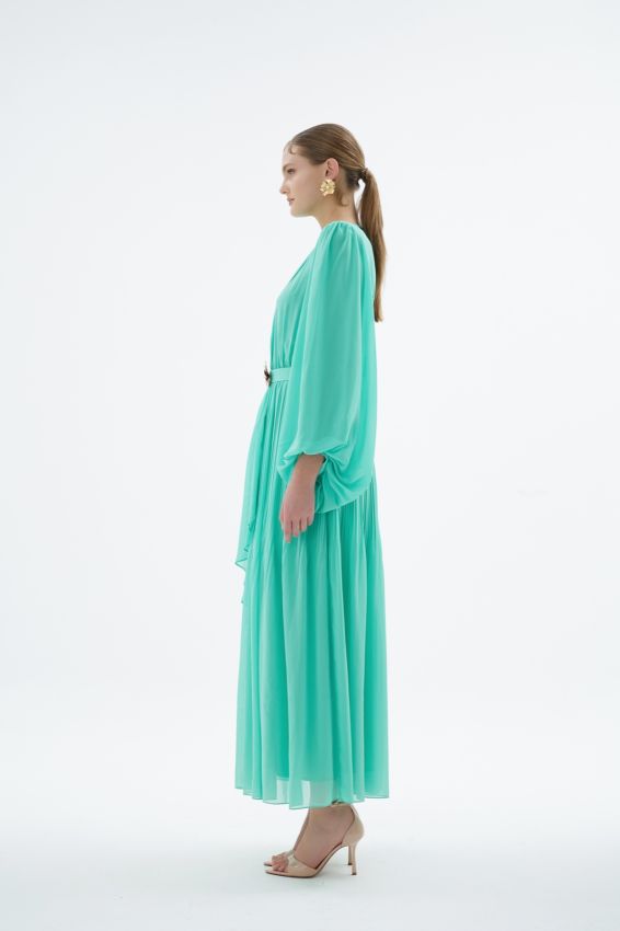 KELLY ELBİSE YEŞİL