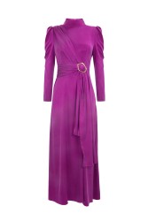 KENDRA DRESS FUŞYA - Thumbnail