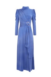 KENDRA DRESS MAVİ - Thumbnail