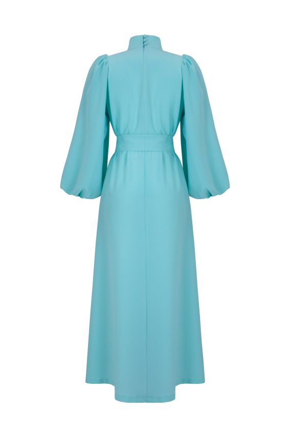 Senna - LAURA DRESS AQUA (1)