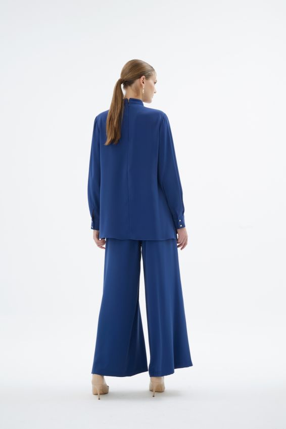 LENORA LACİVERT PANTOLON