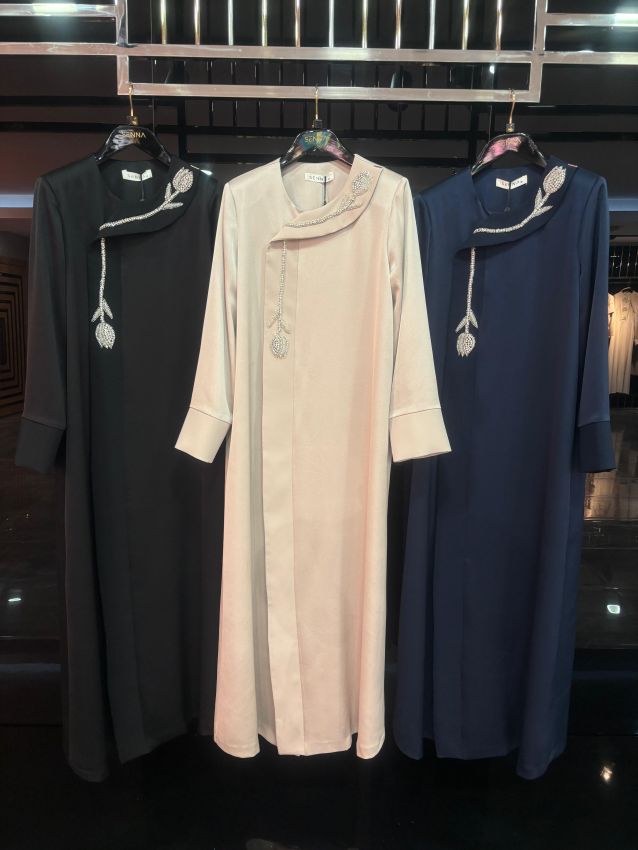  - LIA ABAYA LACİVERT (1)