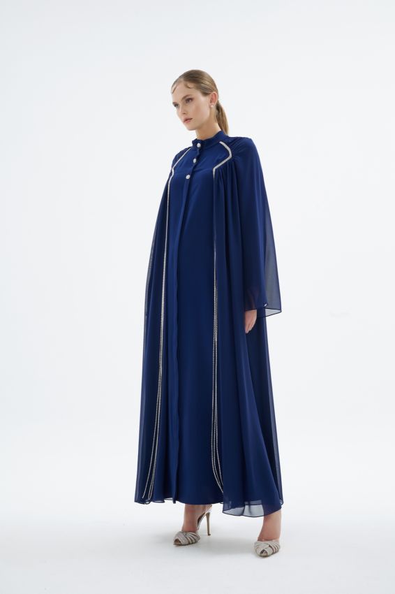 LIA ABAYA LACİVERT