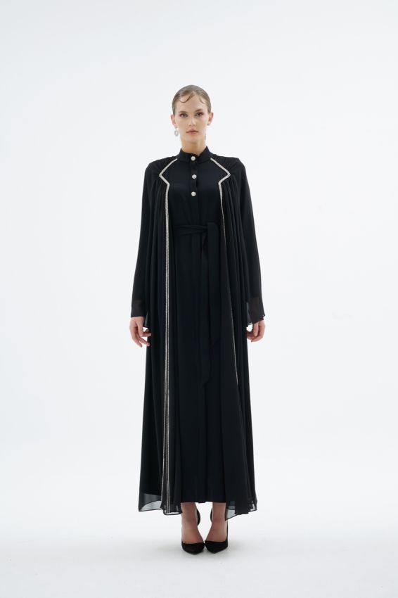 LIA ABAYA SİYAH