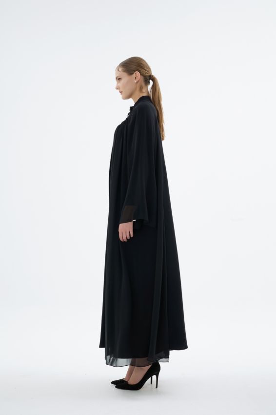LIA ABAYA SİYAH