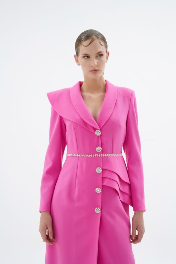 LIANA ELBİSE PEMBE