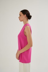 LINA BLUZ PEMBE - Thumbnail