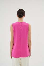 LINA BLUZ PEMBE - Thumbnail