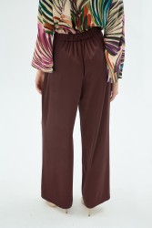 LISA PANTOLON KAHVE - Thumbnail