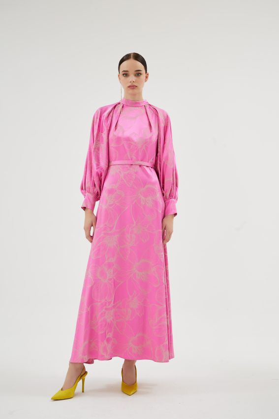 MARIPOSA PEMBE ELBİSE