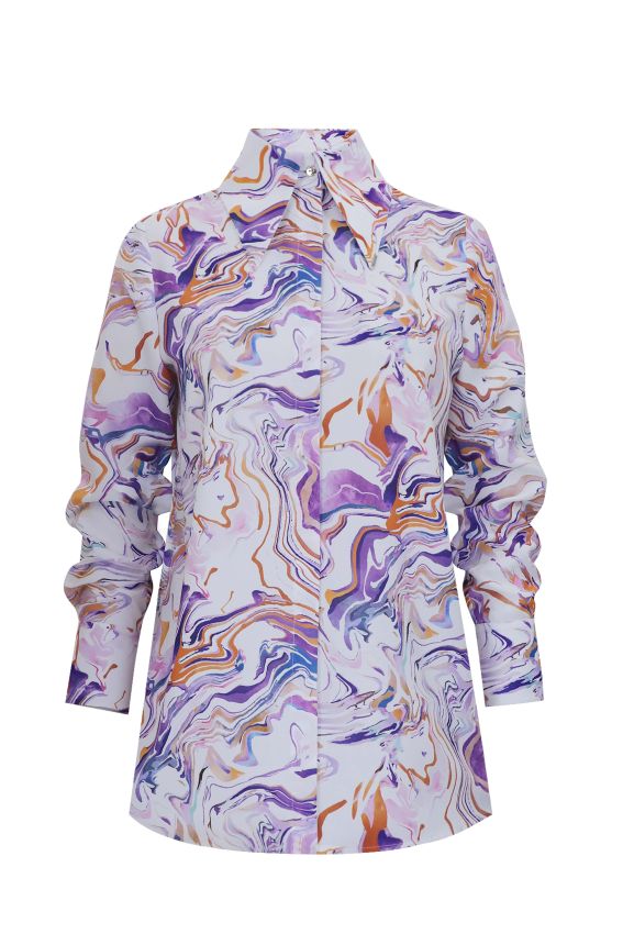MILKY SHIRT LİLA