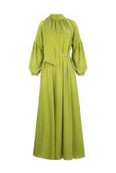 MINKA DRESS FISTIK YEŞİL - Thumbnail