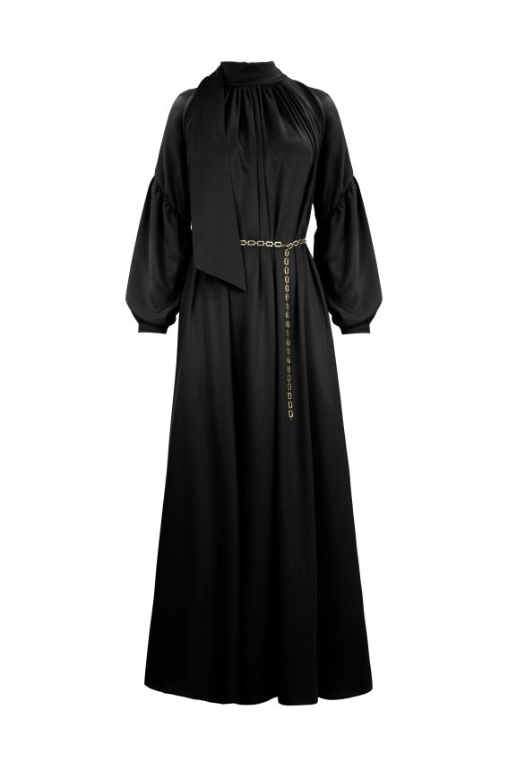 MINKA DRESS SİYAH