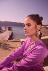 MINZE ELBİSE MOR - Thumbnail