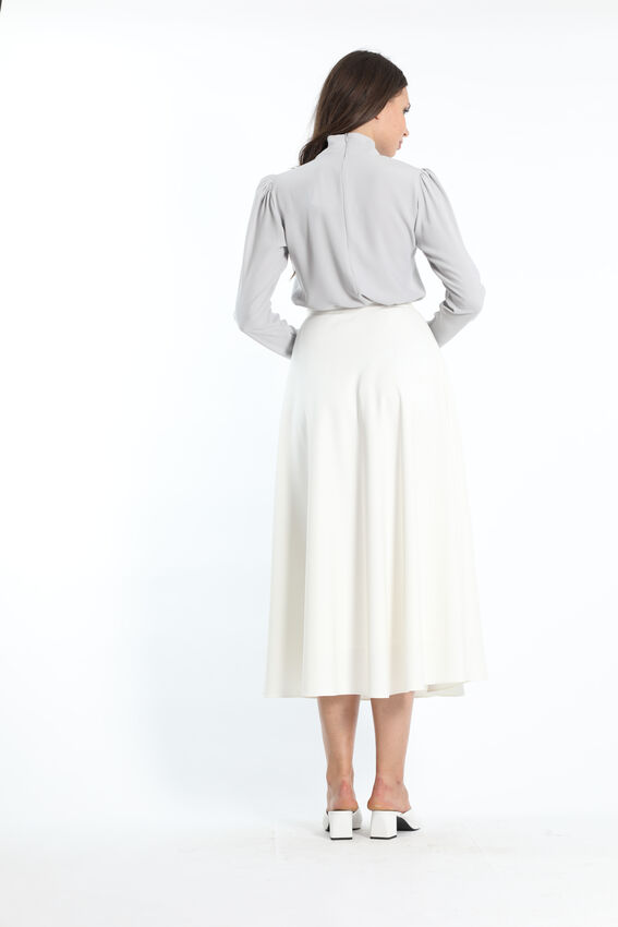 AMOUR BLOUSE GRİ