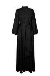 NEW FERRANDIZ ELBİSE SİYAH - Thumbnail