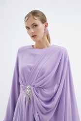 ORIENT LİLA ELBİSE - Thumbnail
