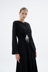 ORIENT SİYAH ELBİSE - Thumbnail