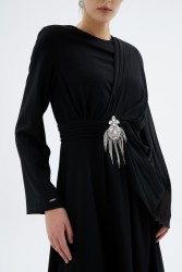 ORIENT SİYAH ELBİSE - Thumbnail