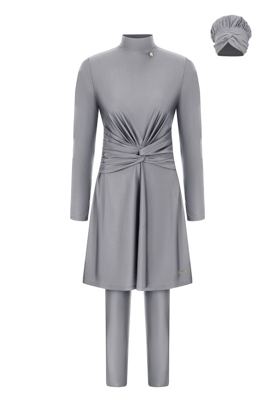 Senna - PASIFIC GRİ SWIMWEAR