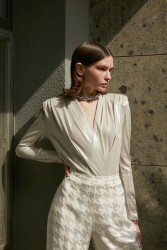 PASTEL PANTOLON EKRU - Thumbnail