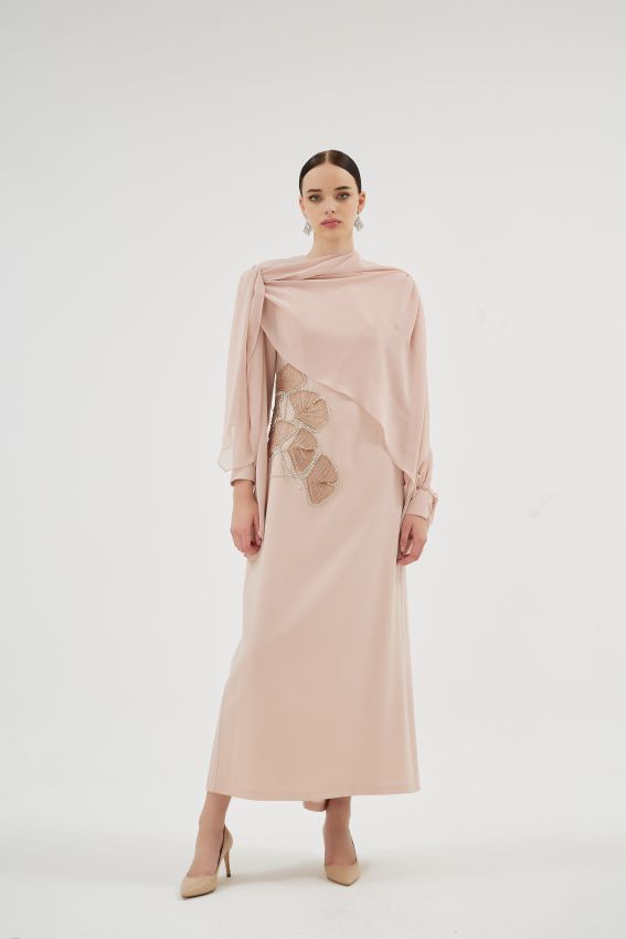 PEONY PUDRA ELBİSE