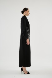 PEONY SİYAH ELBİSE - Thumbnail