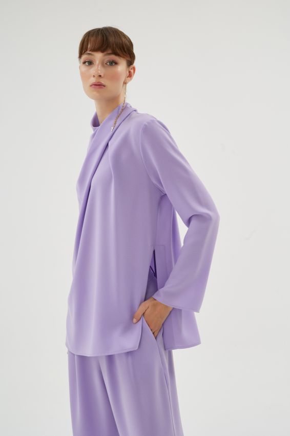 QUARTZ BLUZ LİLA
