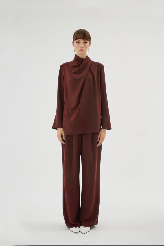 Senna - QUARTZ PANTOLON BORDO (1)