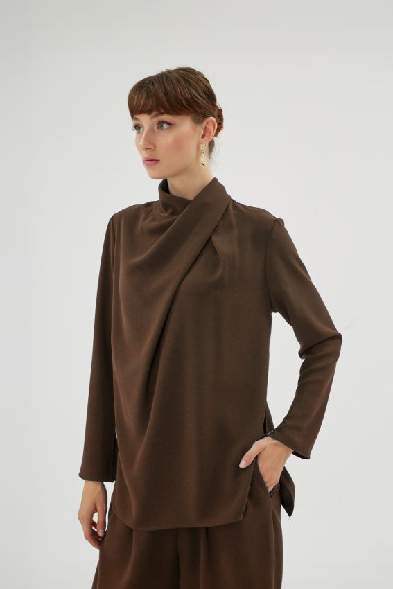 Senna - QUARTZ PANTOLON KAHVE (1)