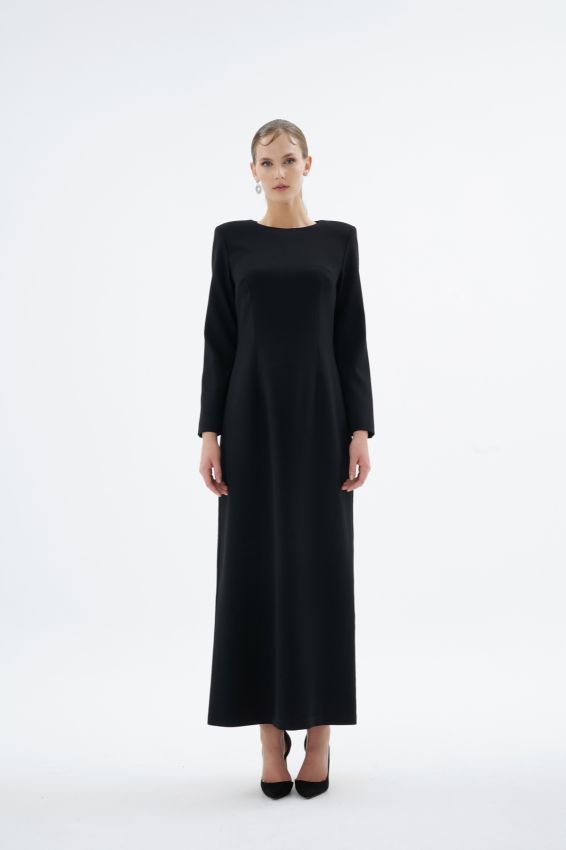  - RIFLESSO SİYAH ELBİSE