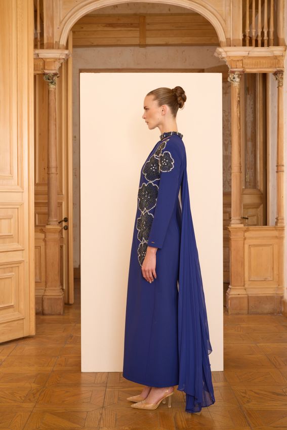 ROSALIN ELBİSE LACİVERT ROSALIN ELBİSE LACİVERT