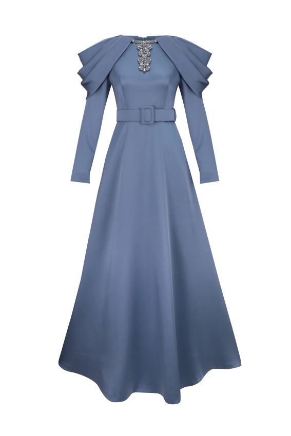 ROSEMARY DRESS MAVİ