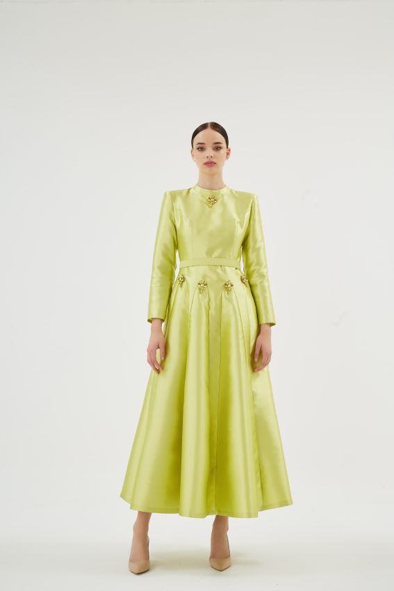  - SCARLET MİMOZA ELBİSE