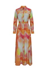 SEUL DRESS TURUNCU - Thumbnail