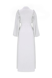 TAYLOR EKRU ELBİSE - Thumbnail