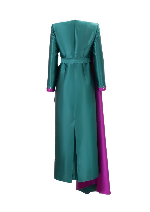 Senna - TULIPAN DRESS YEŞİL (1)