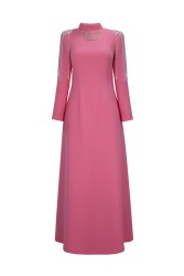 VALENTINA DRESS PEMBE - Thumbnail