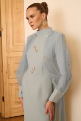 VANESSA ELBİSE MINT - Thumbnail