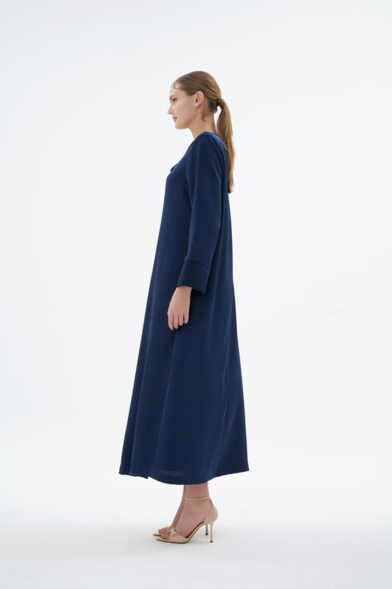 VERA ABAYA LACİVERT