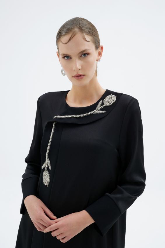 VERA ABAYA SİYAH