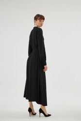 VIENTO SİYAH ELBİSE - Thumbnail