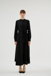 VIENTO SİYAH ELBİSE - Thumbnail